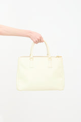 Prada Patent Saffiano Leather Galleria Bag