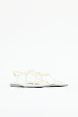 Prada Patent T-Strap Sandal