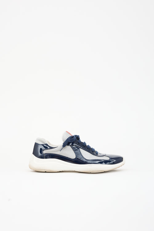 Prada Patent America's Cup Sneaker
