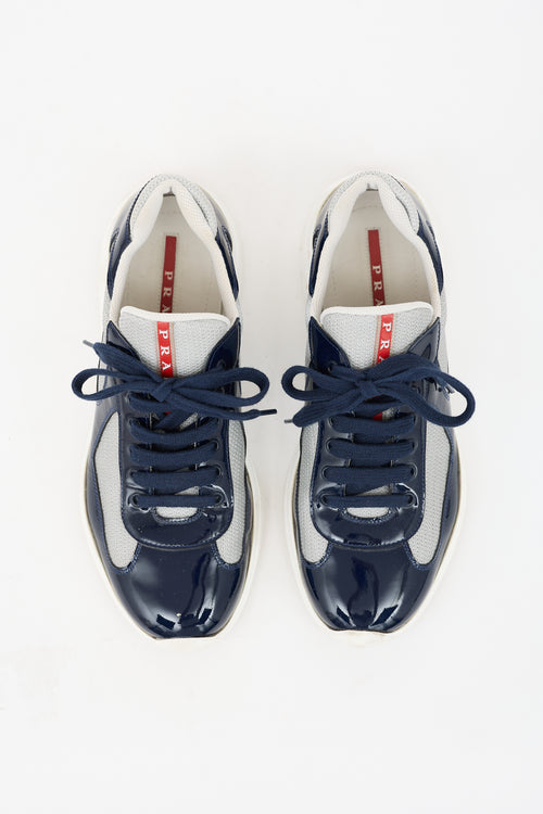 Prada Patent America's Cup Sneaker