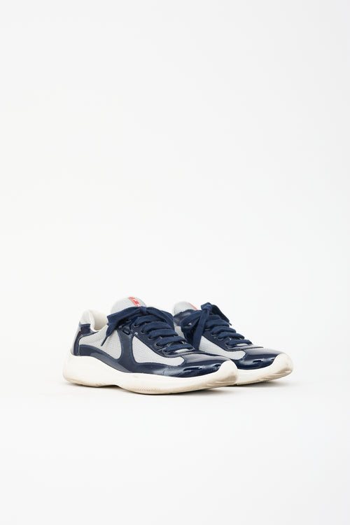 Prada Patent America's Cup Sneaker