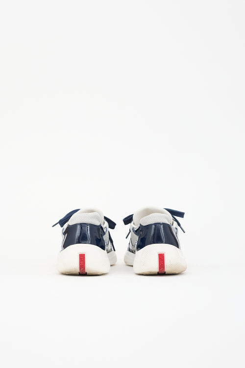Prada Patent America's Cup Sneaker