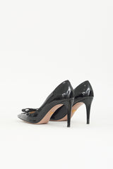 Prada Patent Bow Pump