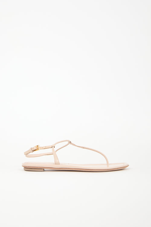 Prada Patent Leather Sandal
