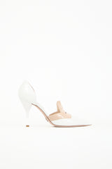 Prada Patent Leather Two-Tone Pump