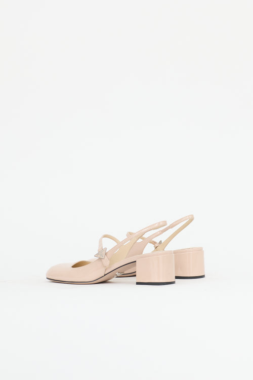 Prada Patent Mary Jane Heel