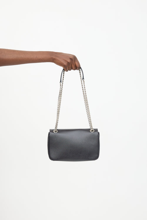 Prada Patent Saffiano Crossbody Bag