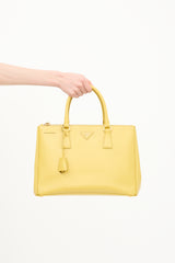 Prada Patent Saffiano Leather Galleria Bag