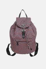 Prada Geometric Nylon Backpack