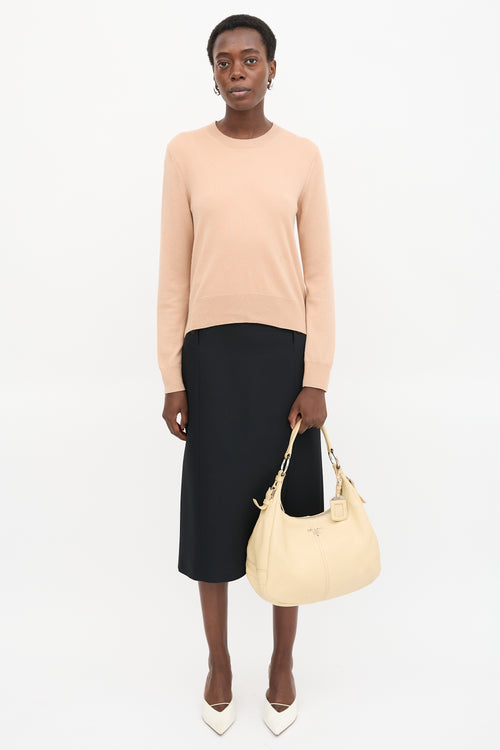 Prada Leather Vitello Daino Bag