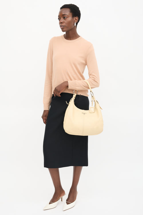 Prada Leather Vitello Daino Bag