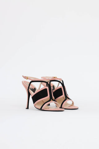 Prada Suede Sandals