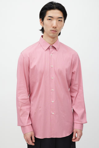 Prada Pink Buttoned Shirt