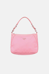 Prada Nylon & Saffiano Leather Shoulder Bag