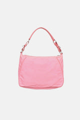 Prada Nylon & Saffiano Leather Shoulder Bag