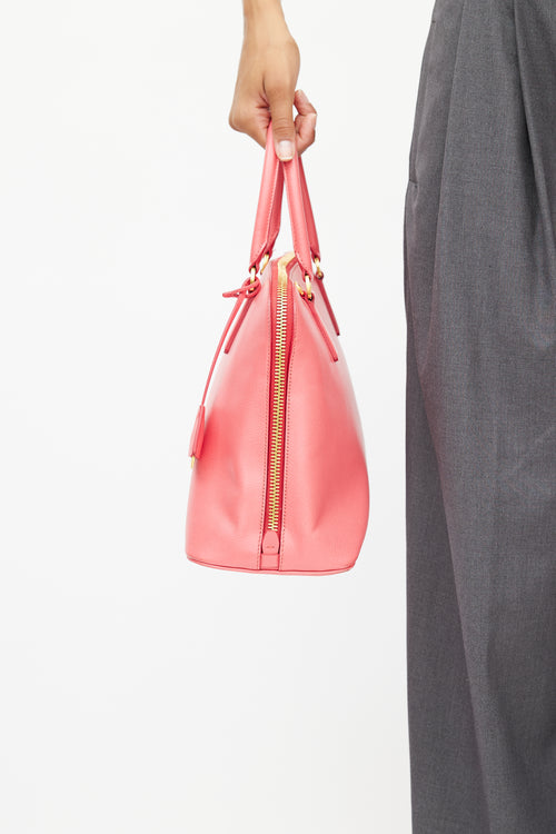 Prada Pink Promenade Saffiano Bag