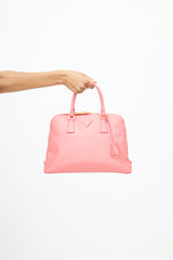 Prada Pink Promenade Saffiano Bag