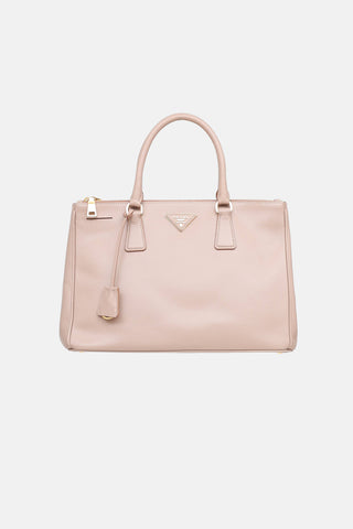 Saffiano Double Zip Galleria Bag