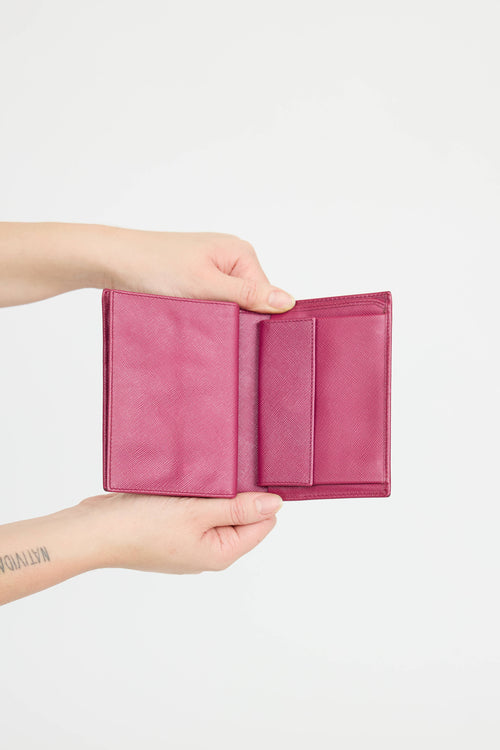 Prada Saffiano Bifold Wallet