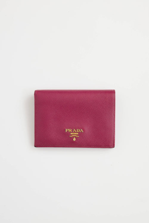 Prada Saffiano Bifold Wallet