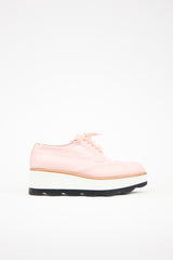 Prada Leather Platform Oxford