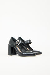 Prada Leather Mary Jane Pump