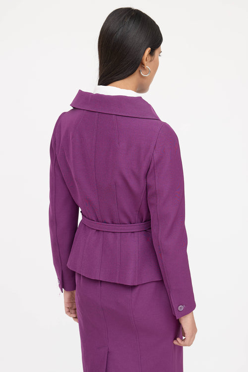 Prada Skirt Suit Co-Ord Set