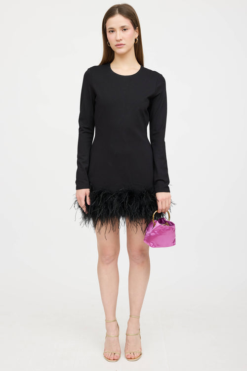 Prada Satin Raso Wrist Bag