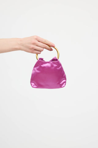 Prada Satin Raso Wrist Bag