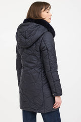 Prada Down Fur Trim Parka