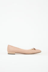 Prada Quilted Leather Ballet Flat