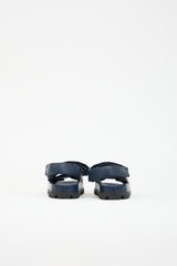 Prada Quilted Leather Logo Sandal
