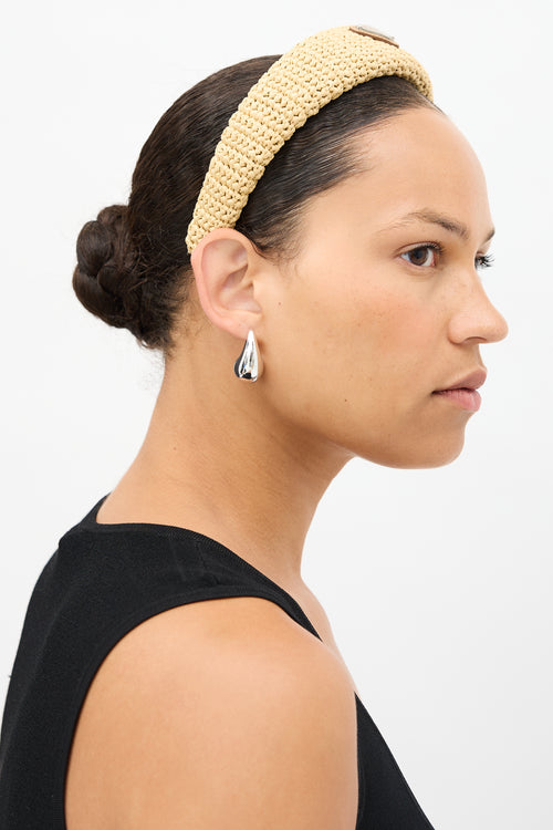 Raffia Logo Headband