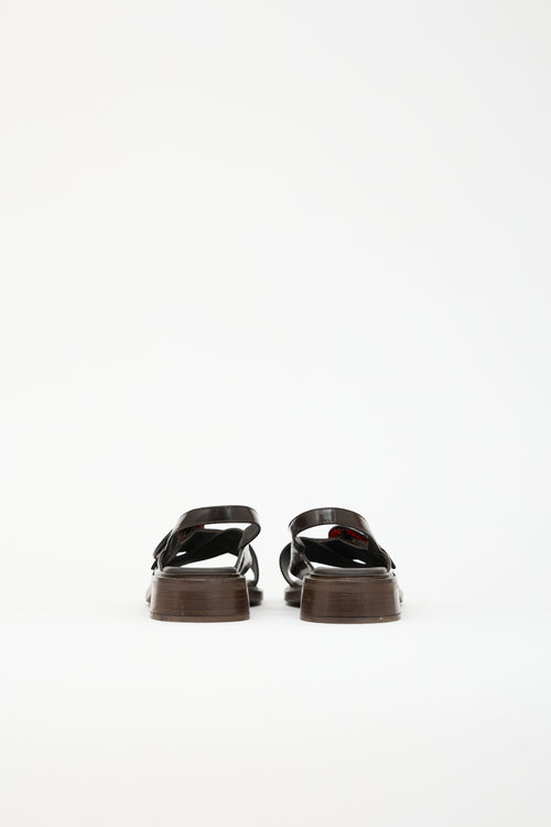 Prada Re-Edition SS 1996 Leather Sandal