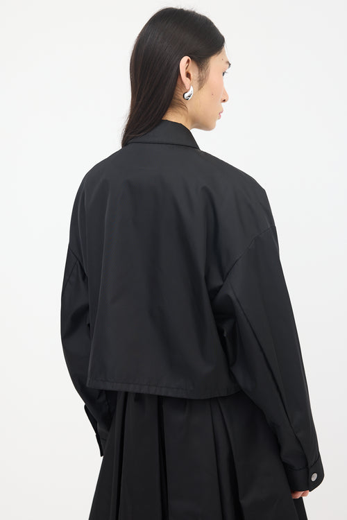 Prada Re-Nylon Contrast Trim Jacket