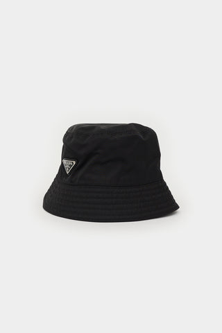 Prada Re-Nylon Logo Bucket Hat