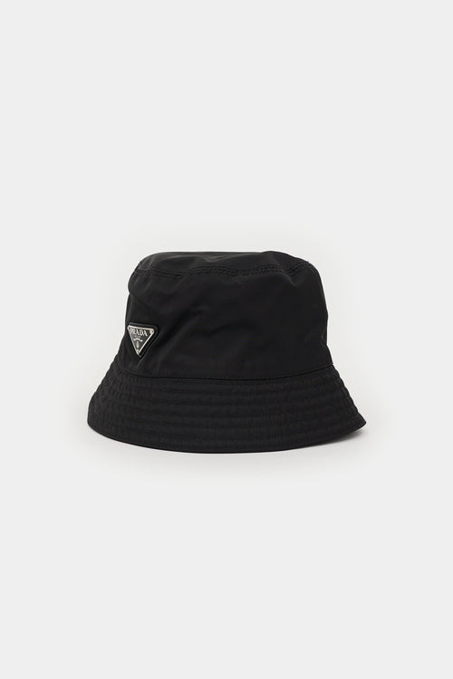 Prada Re-Nylon Logo Bucket Hat