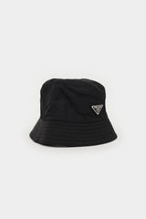 Prada Re-Nylon Logo Bucket Hat