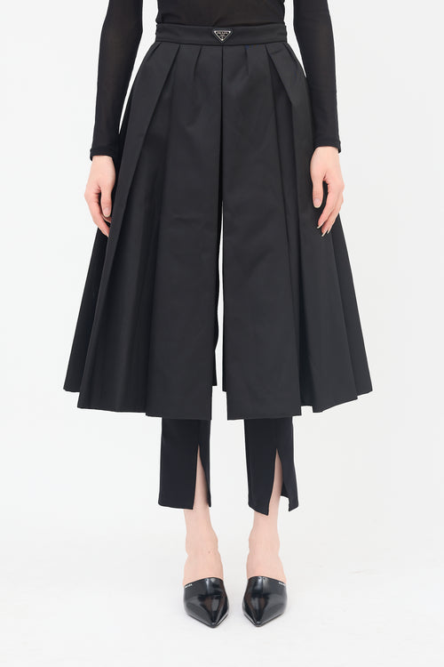 Prada Re-Nylon Pleated Skirt