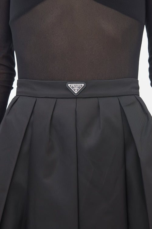 Prada Re-Nylon Pleated Skirt