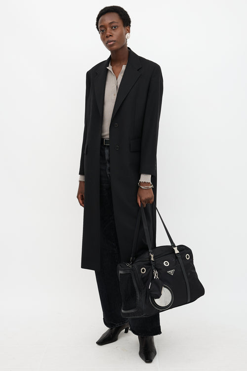 Prada Re-Nylon & Saffiano Leather Pet Carrier