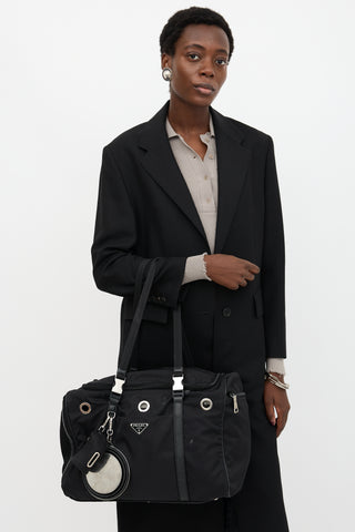 Prada Re-Nylon & Saffiano Leather Pet Carrier