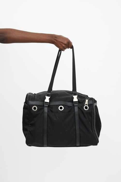Prada Re-Nylon & Saffiano Leather Pet Carrier