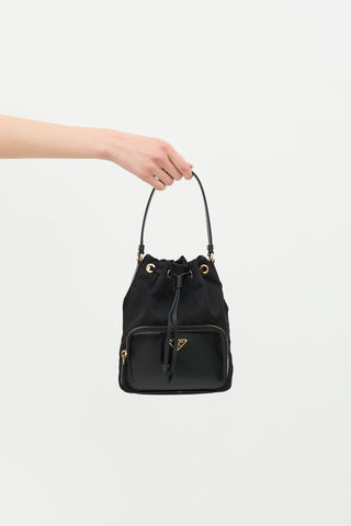 Prada Re-Nylon Duet Bucket Bag