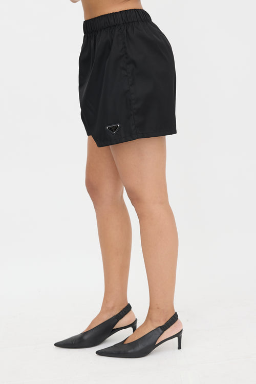 Prada Re-Nylon Logo Shorts