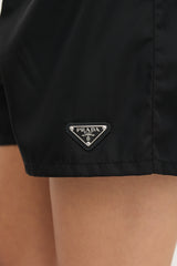 Prada Re-Nylon Logo Shorts