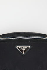 Prada Re-Nylon Logo Travel Zip Pouch