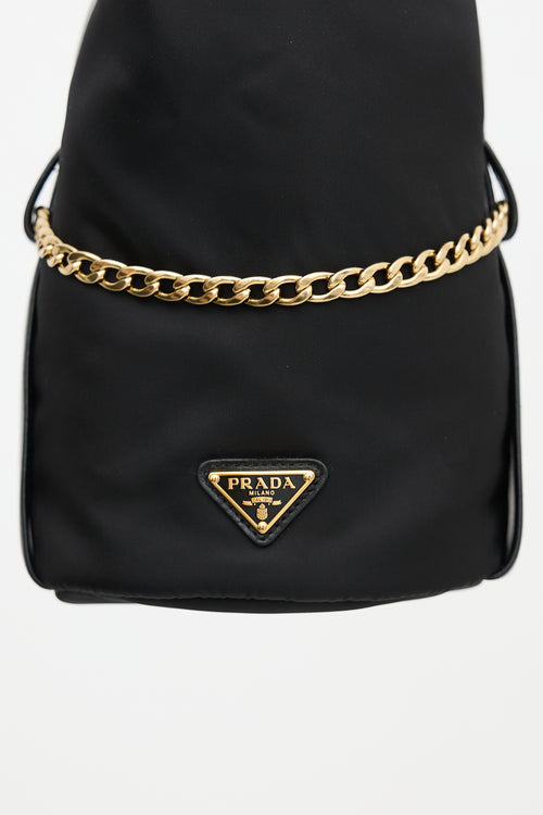 Prada Re-Nylon Mini Petit Sac Noir Bag