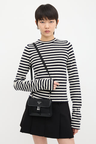 Prada Re-Nylon & Saffiano Leather Phone Case Bag