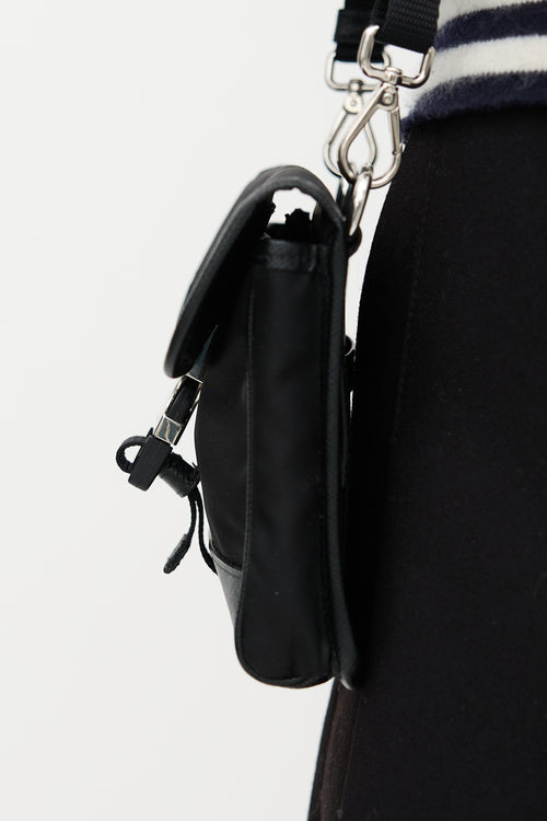 Prada Re-Nylon & Saffiano Leather Phone Case Bag